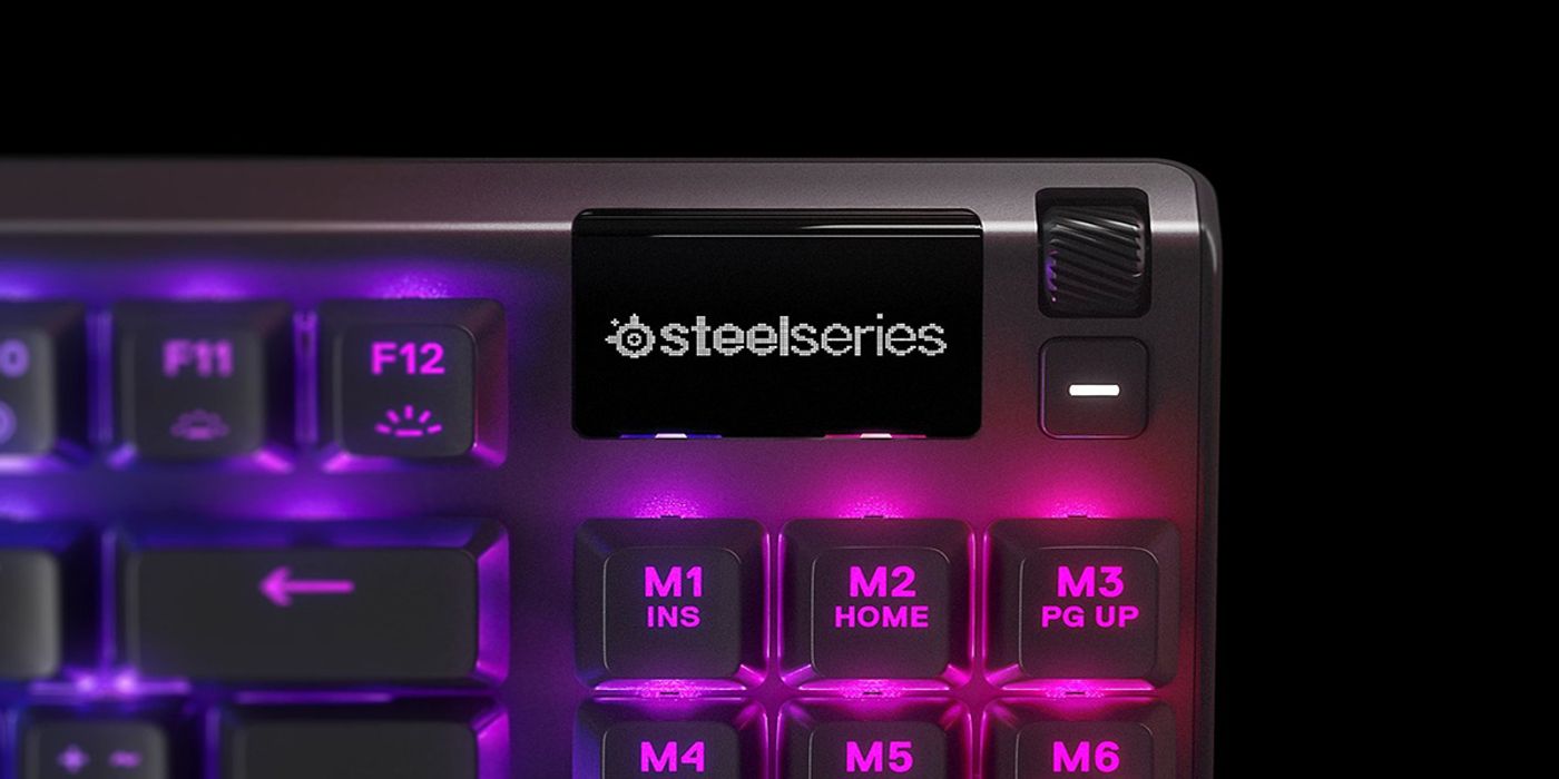 Steelseries Apex 7 RGB Mechanical Gaming Keyboard with Multimedia Control Roller and Keys